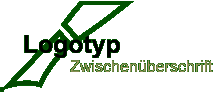 Logotyp Zwischenberschrift